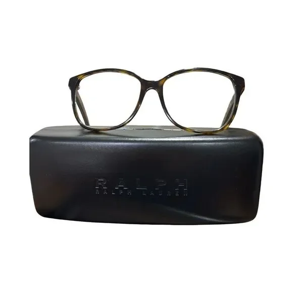 RALPH LAUREN CAT EYE EYEGLASSES. RL622254SHINY DARK HAVANA